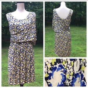 Anthropologie Pinkerton Floral Grecian Dress